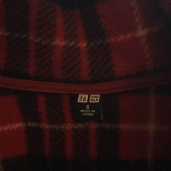 Fleece Plaid UNI QLO Sweater - Picture 3 of 4